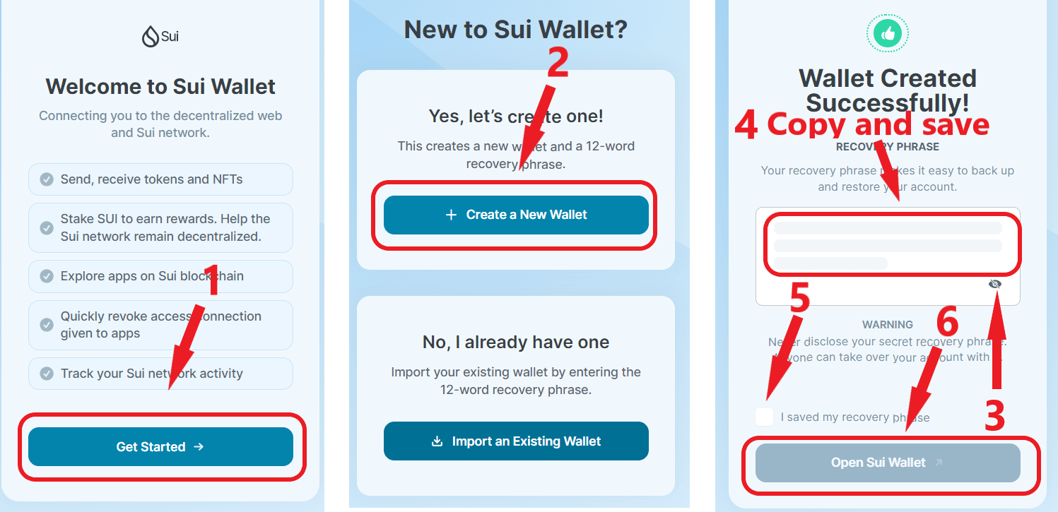 Official sui wallet