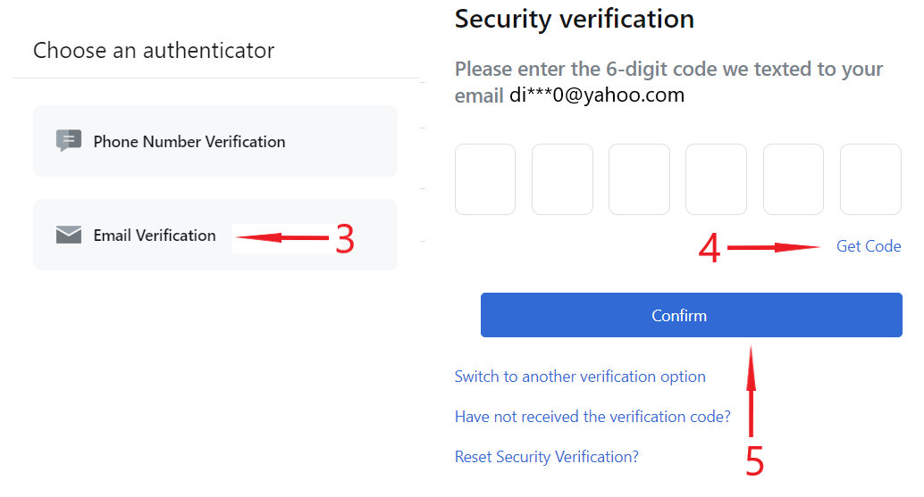 choose an authenticator