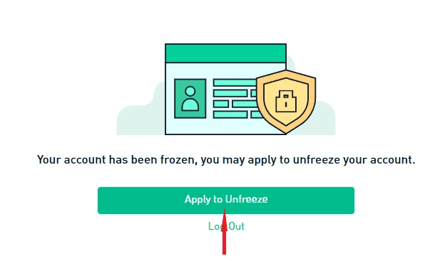 Apply to Unfreeze button