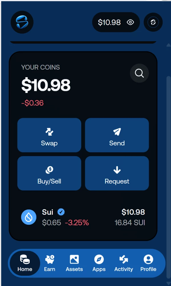 SUI credited in Slush