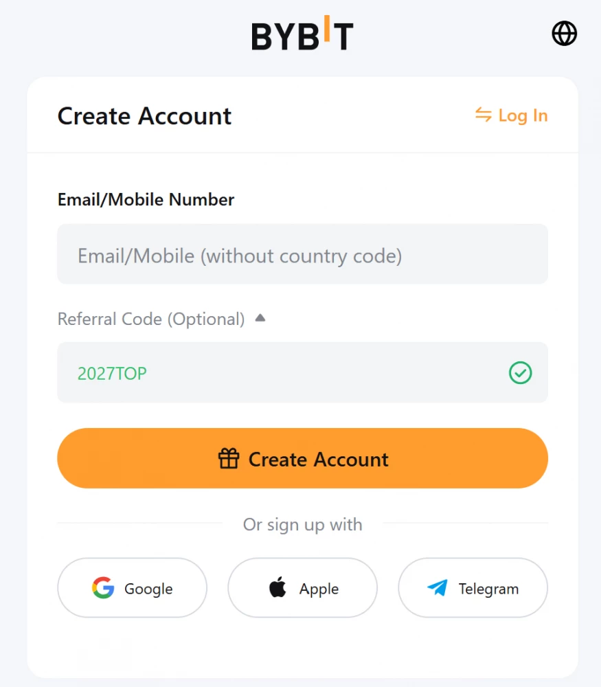 Bybit referral code