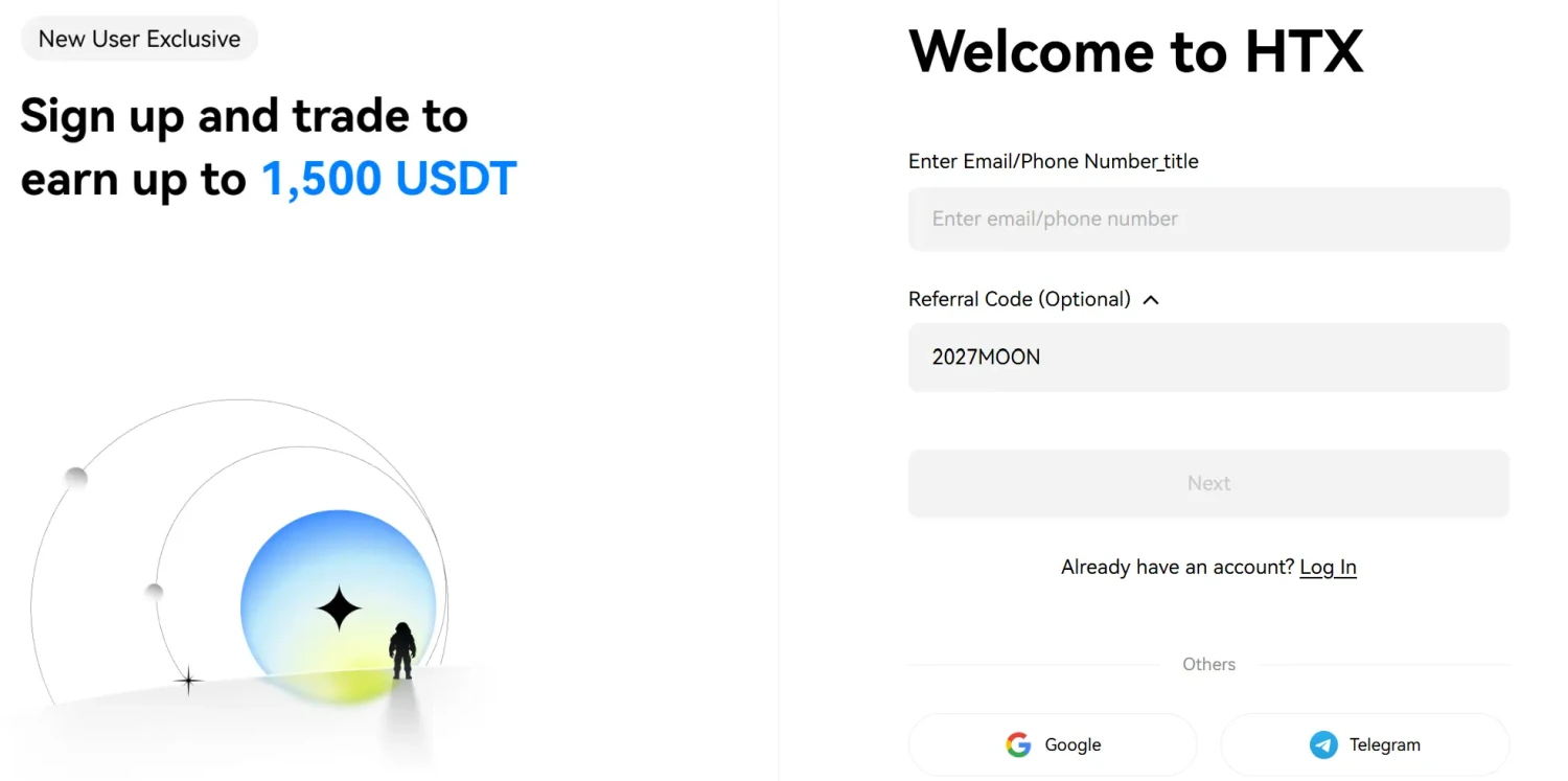 HTX referral code new